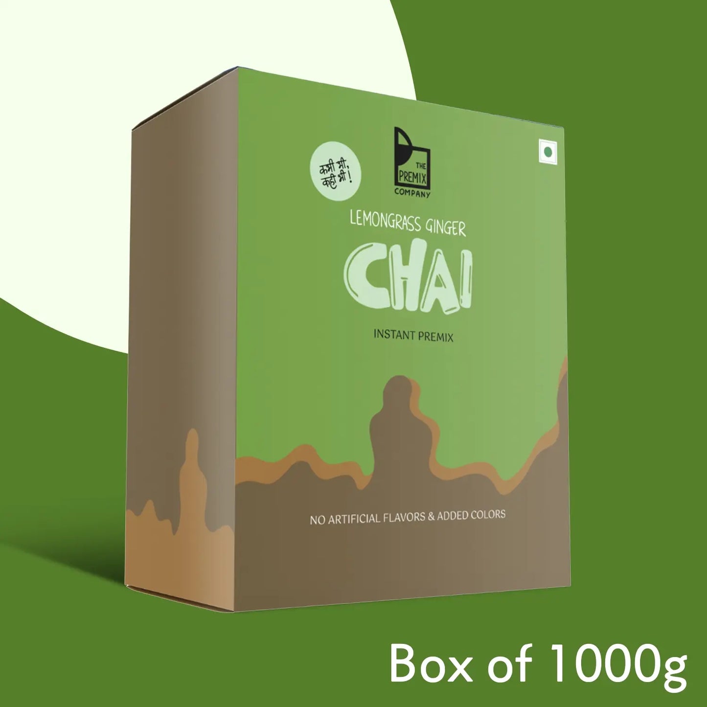 Lemongrass – Ginger Tea Premix (Box of 10 single serve sachets)