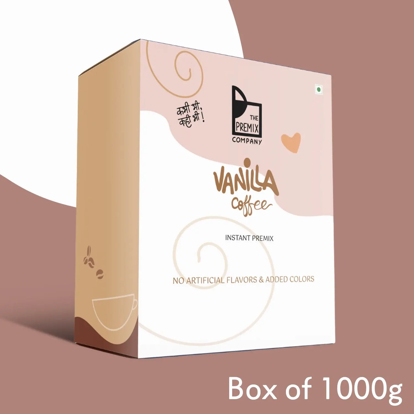 Vanilla Coffee Premix (Box of 10 single serve sachets)