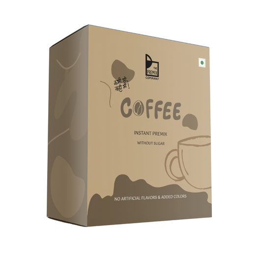 Coffee Premix - NO SUGAR (Box of 10 single serve sachets)