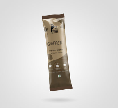 Coffee Premix - NO SUGAR (Box of 10 single serve sachets)