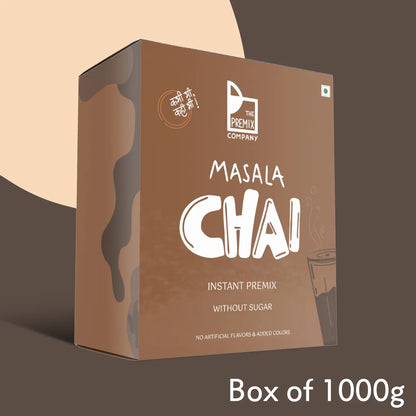 Masala Tea Premix NO sugar (Box of 10 single serve sachets)