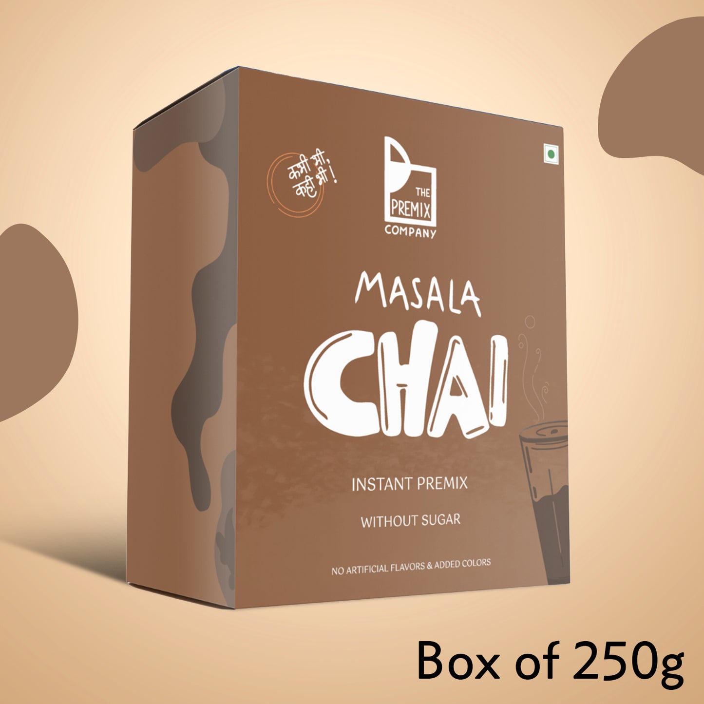 Masala Tea Premix NO sugar (Box of 10 single serve sachets)