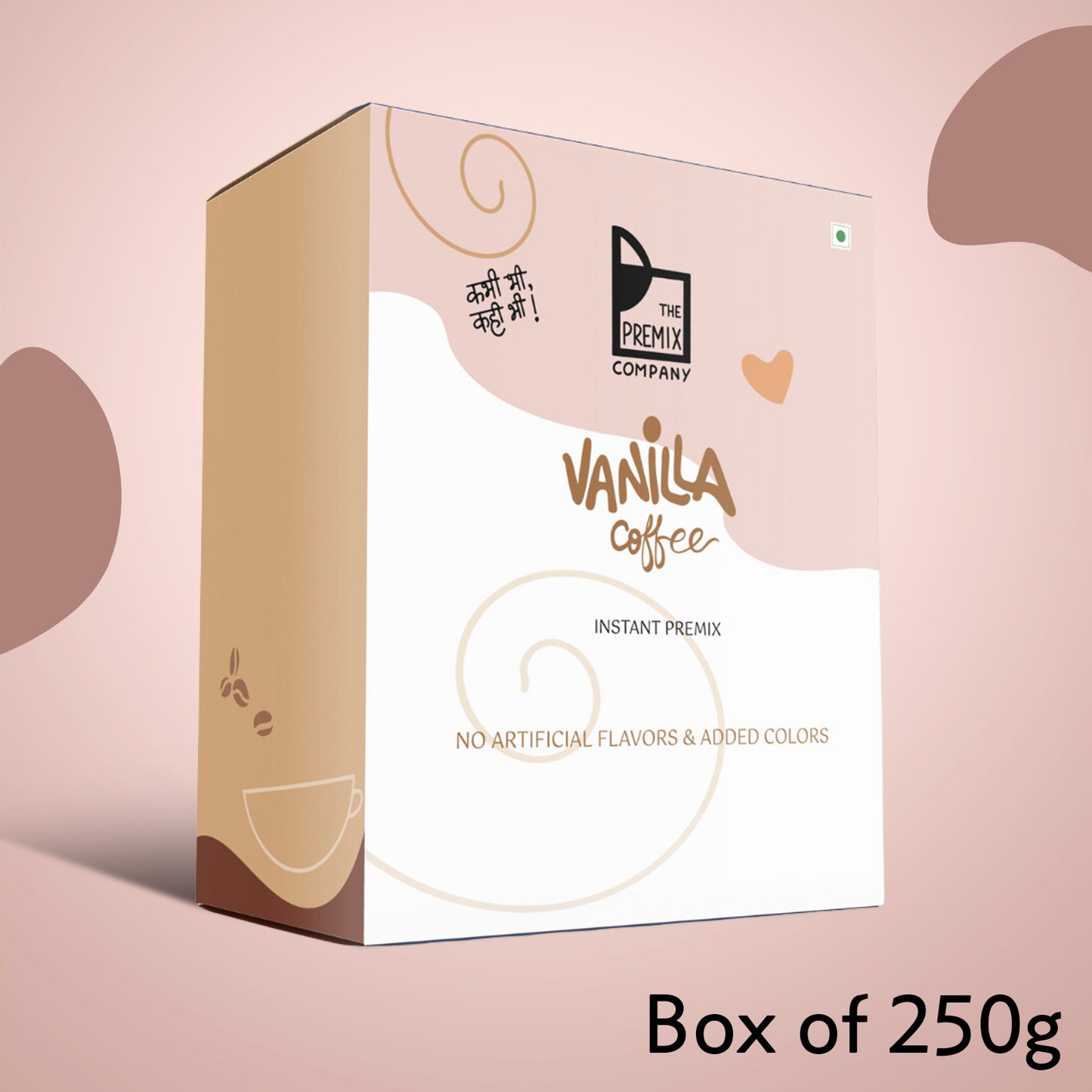 Vanilla Coffee Premix (Box of 10 single serve sachets)